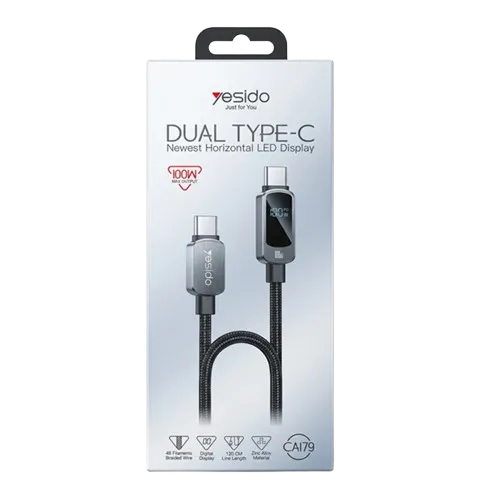 کابل USB-C یسیدو CA179 CC طول 1.2 متر